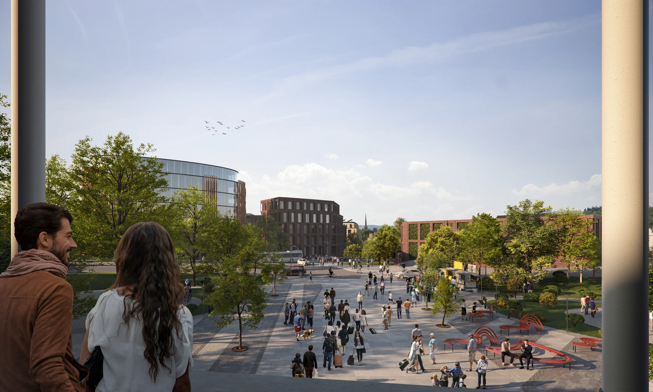 Shrub Hill Masterplan, Worcester by AR Urbanism, UK