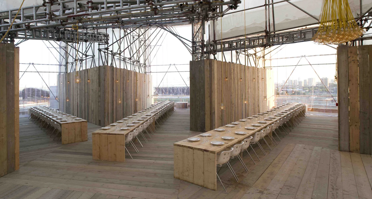 Studio East Dining by Carmody Groarke and Bistrotheque