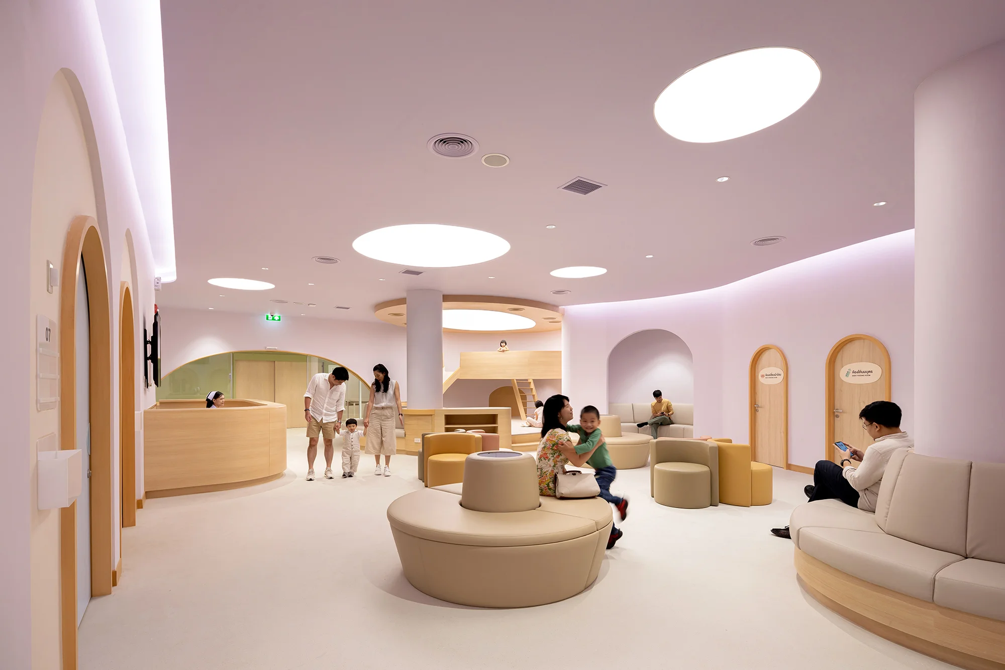 EKH Children Hospital designed by Integrated Field, Thailand