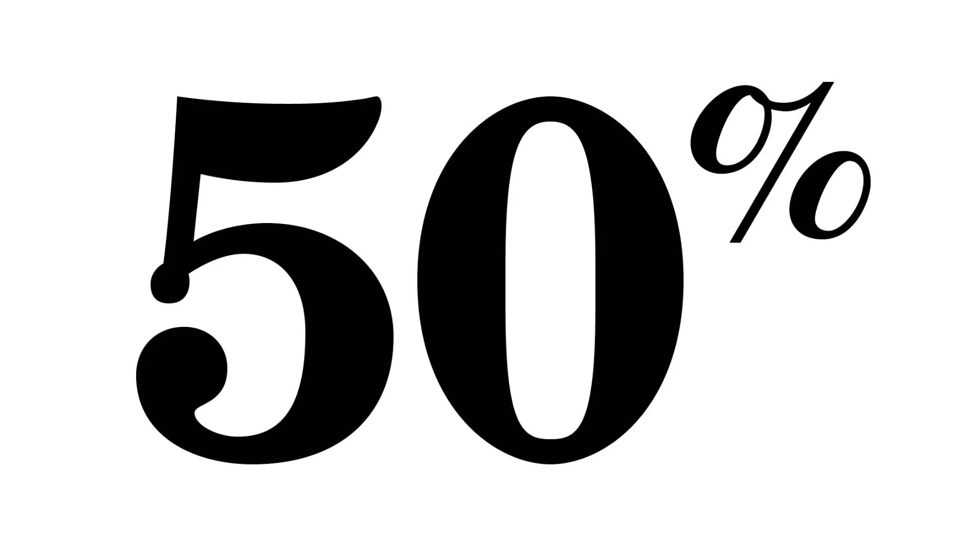 50%