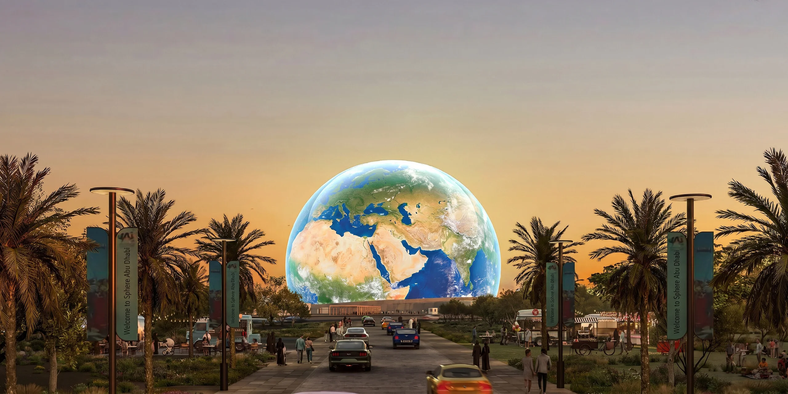 Sphere Abu Dhabi in Yas Island, UAE