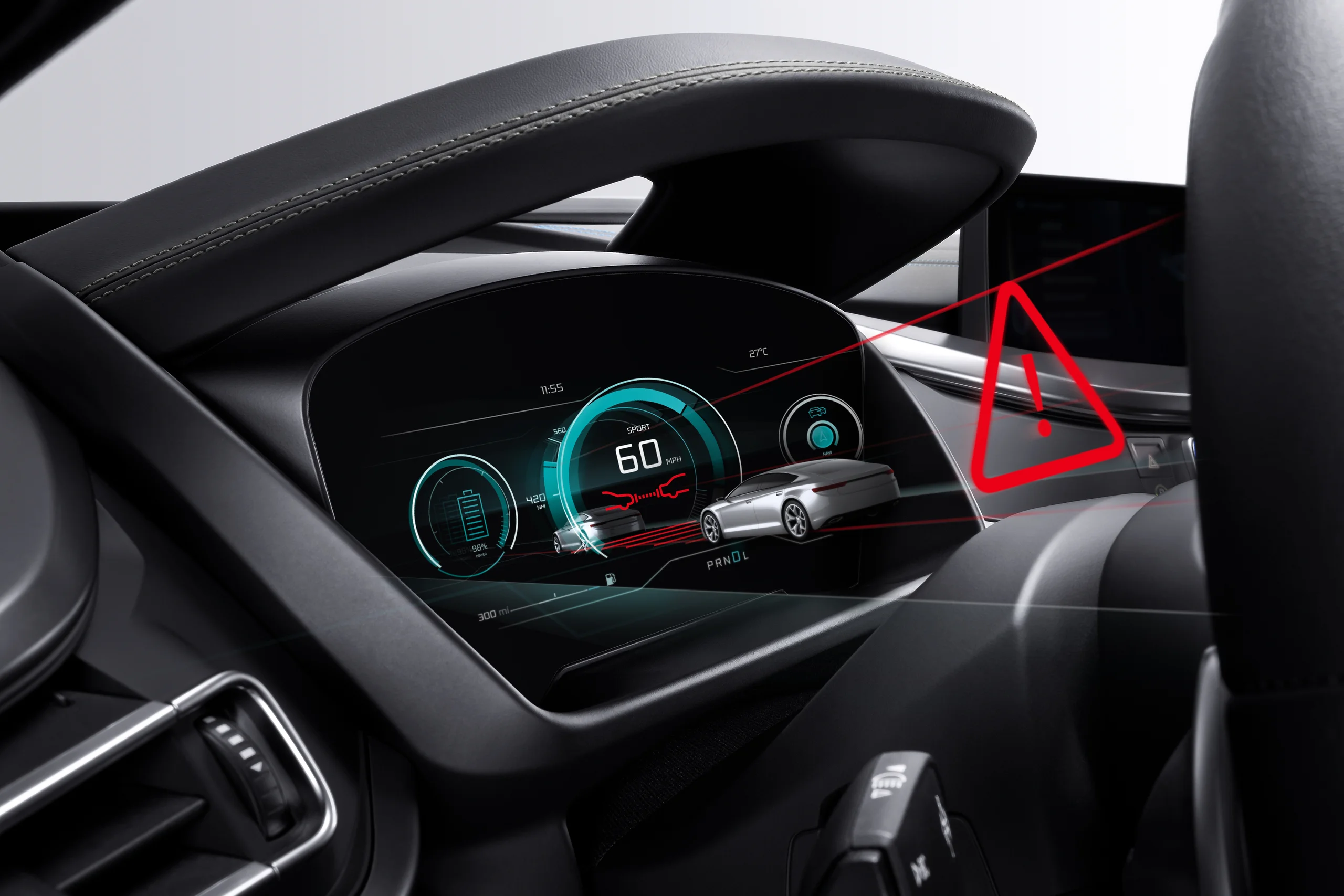 Bosch 3D display in vehicle