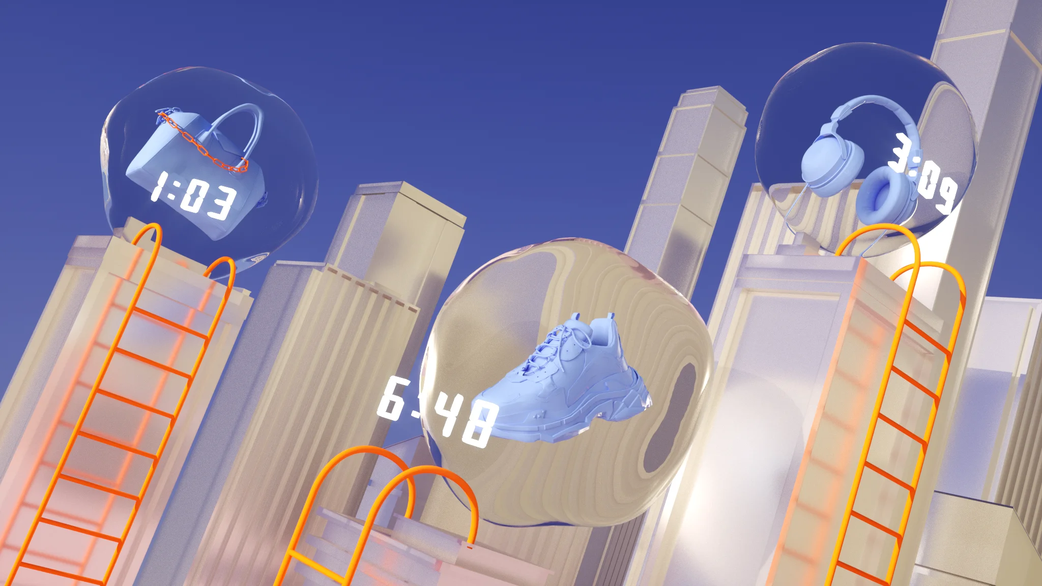 Community Commerce visuals by Pitch Studios for The Future Laboratory
