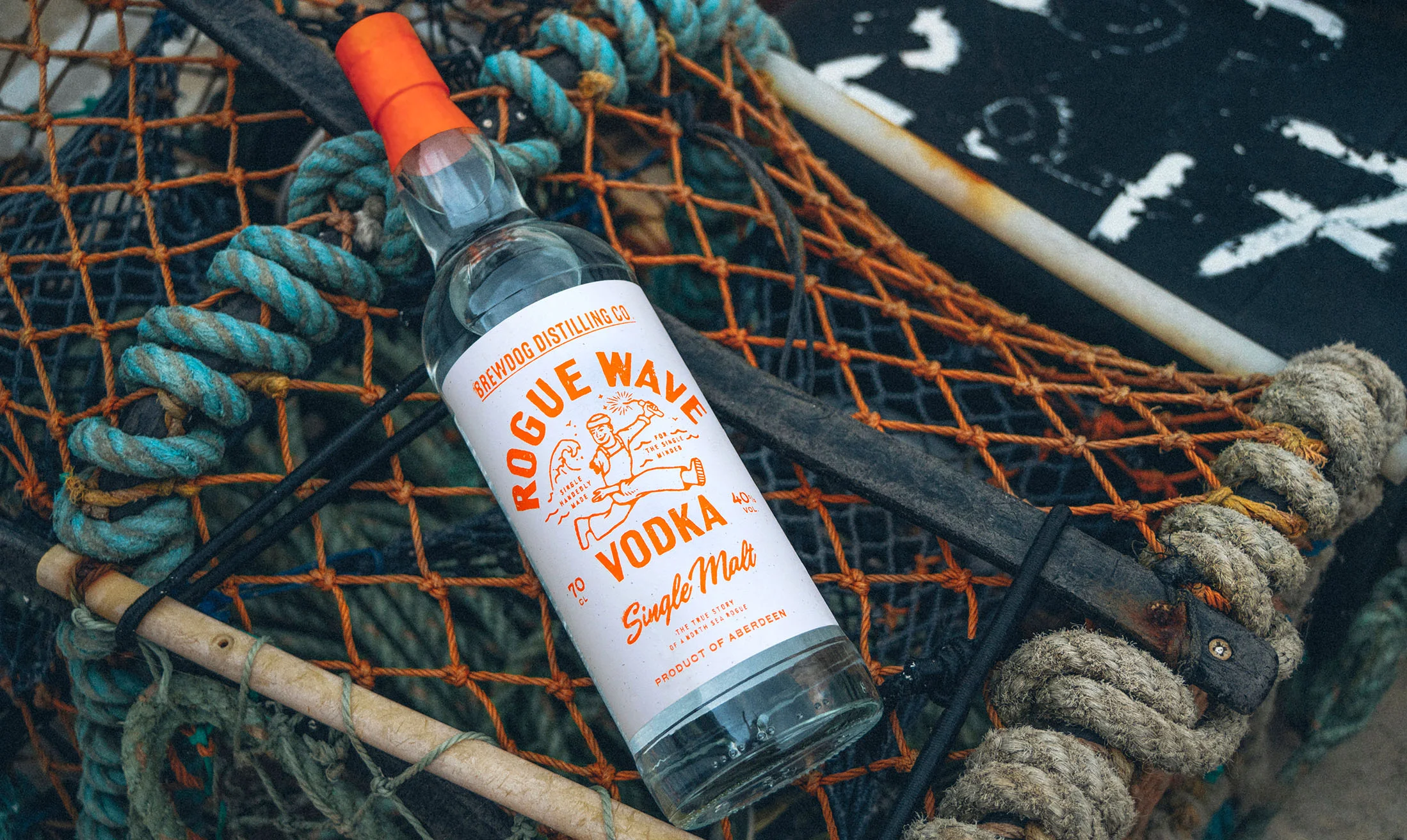 BrewDog Vodka. Branding by LOVE Creative