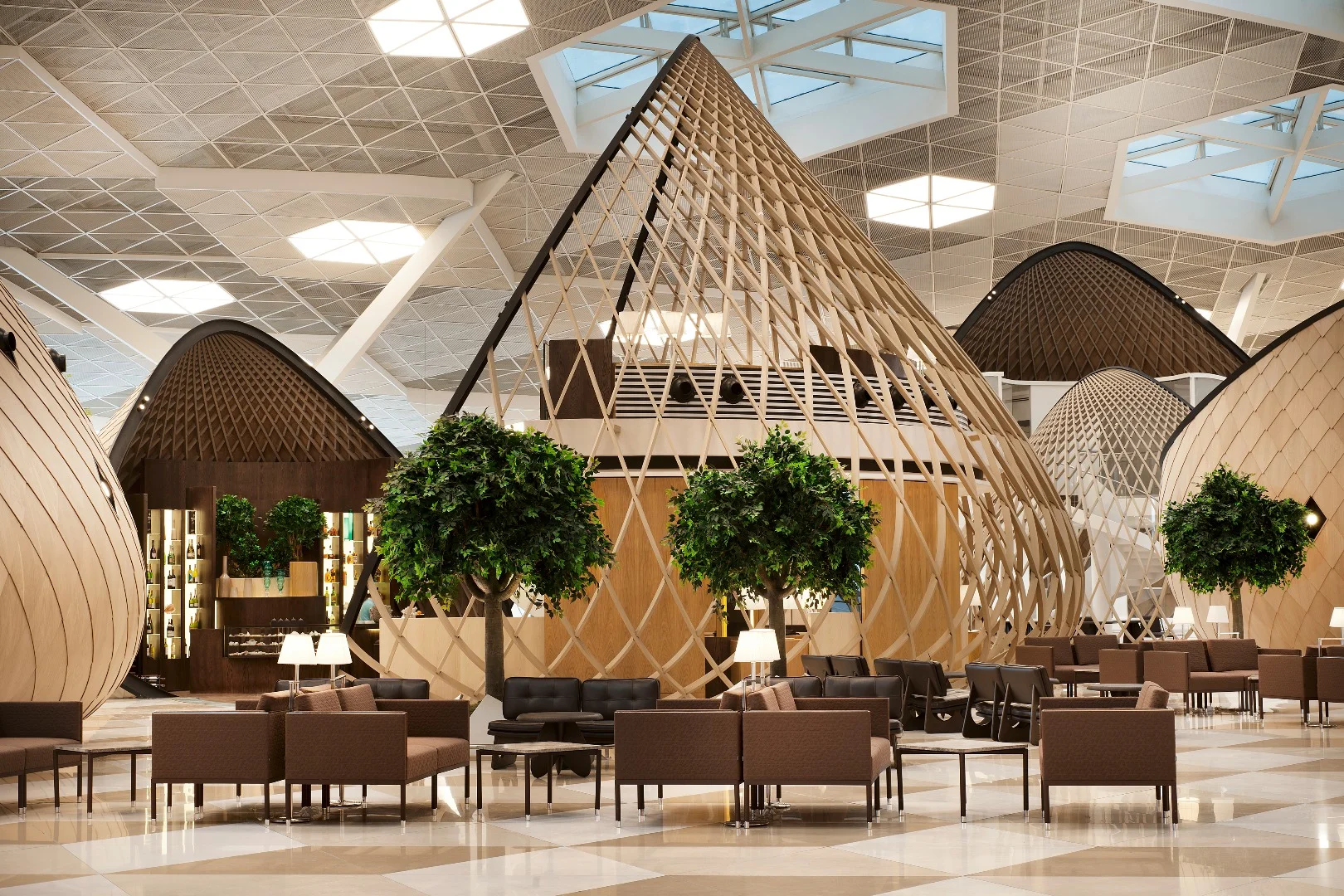 Heydar Aliyev Airport by Autoban studio