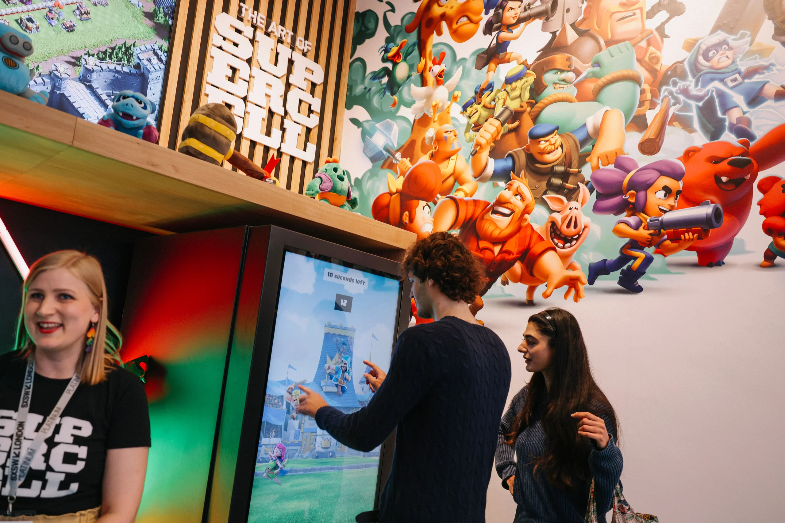 Supercell store at SXSW London 2025. Photography by Ricky Vigil, UK