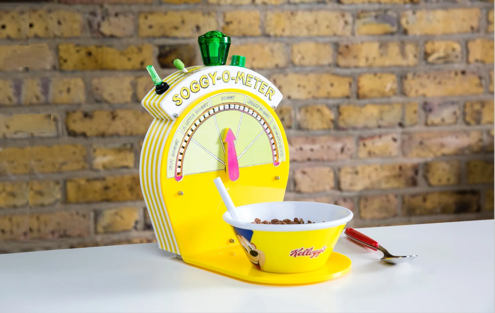 Soggy-O-Meter by Dominic Wilcox for Kelloggs, UK