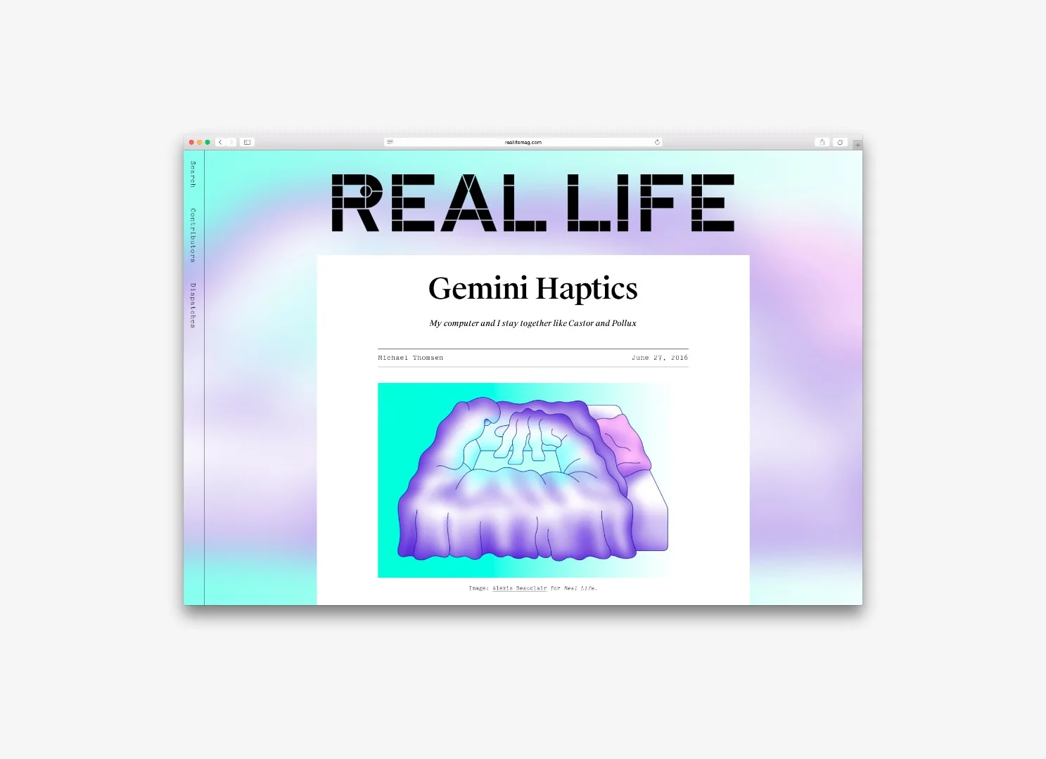 Real Life magazine by Snapchat, Global