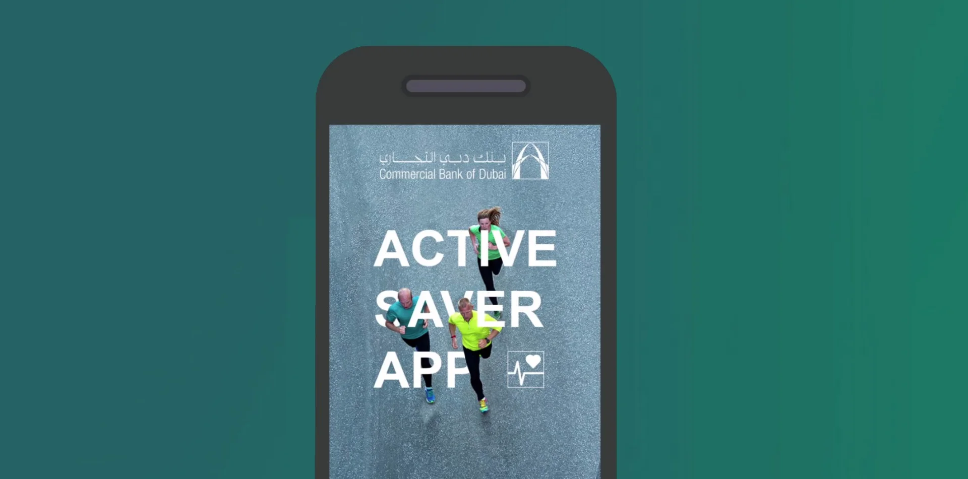 The Active Saver App from The Commercial Bank of Dubai