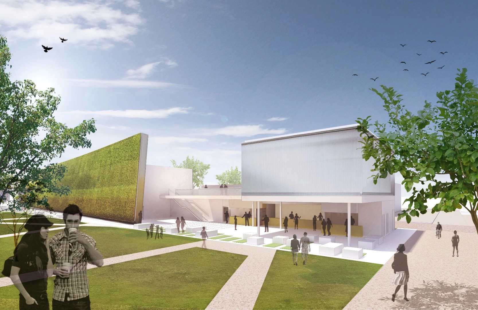The Israel Pavillion designed by David Knafo at Milan expo 2015