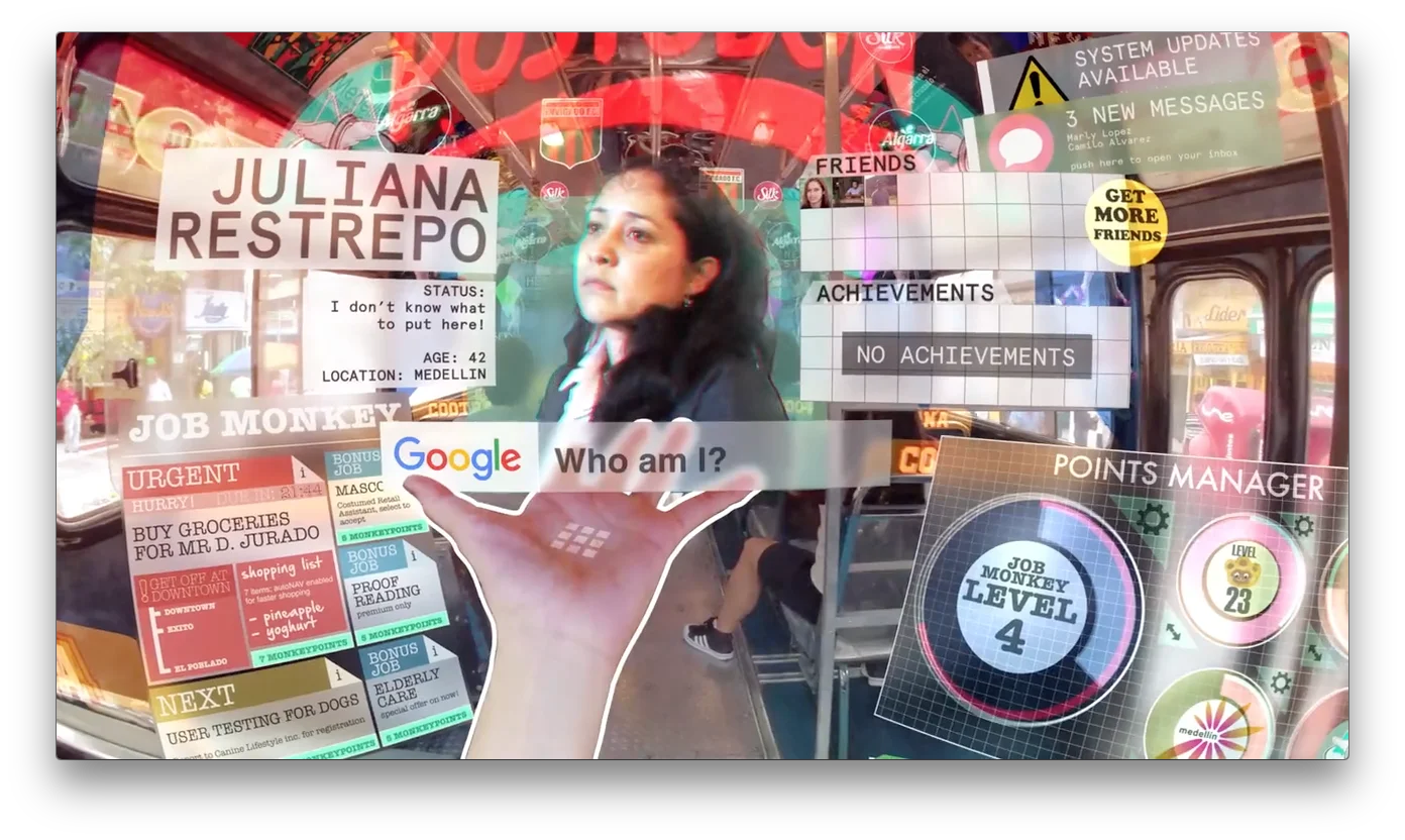 Hyper-reality by Keiichi Matsuda and Fractal