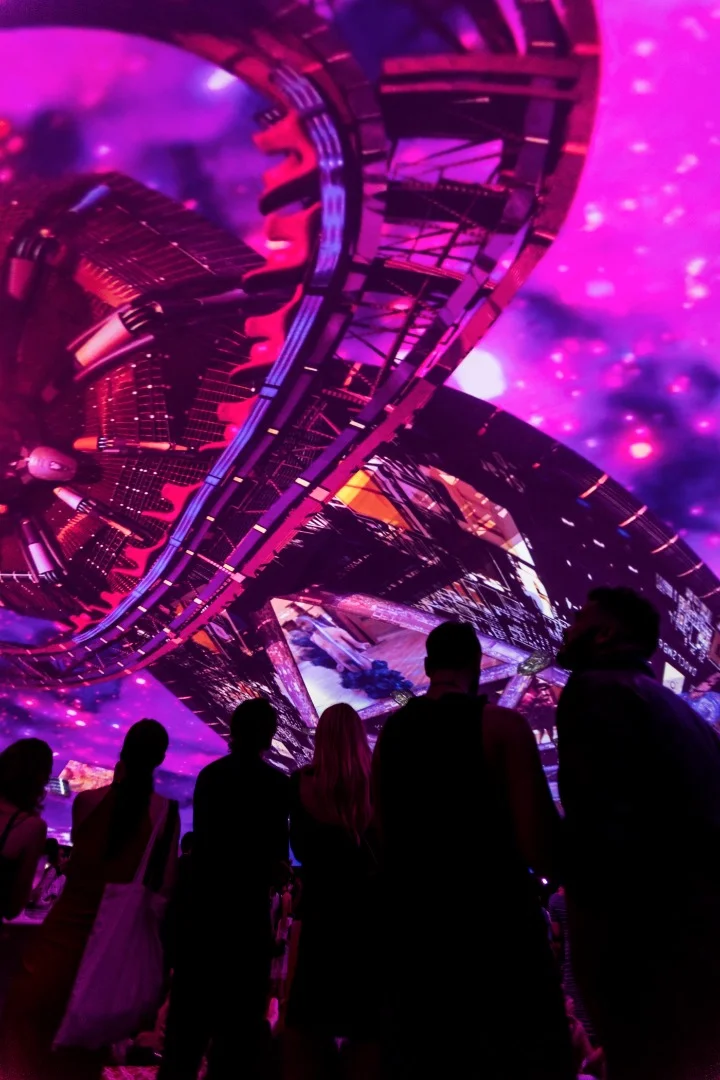 Collective Reality installation by Artsy, Soundcloud and Faena Art, Miami.