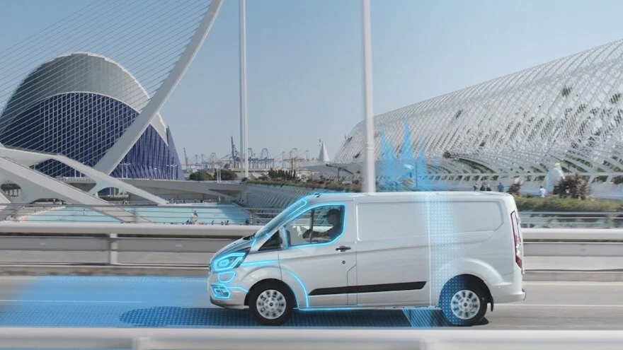 Transit Custom Plug-in Hybrid Electric Vehicle (PHEV) by Ford, Germany