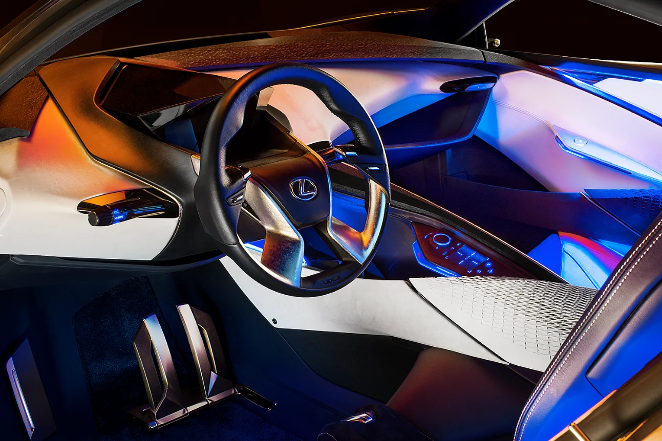 Lexus LF-SA editorial by Maxime Guyon for Intersection magazine