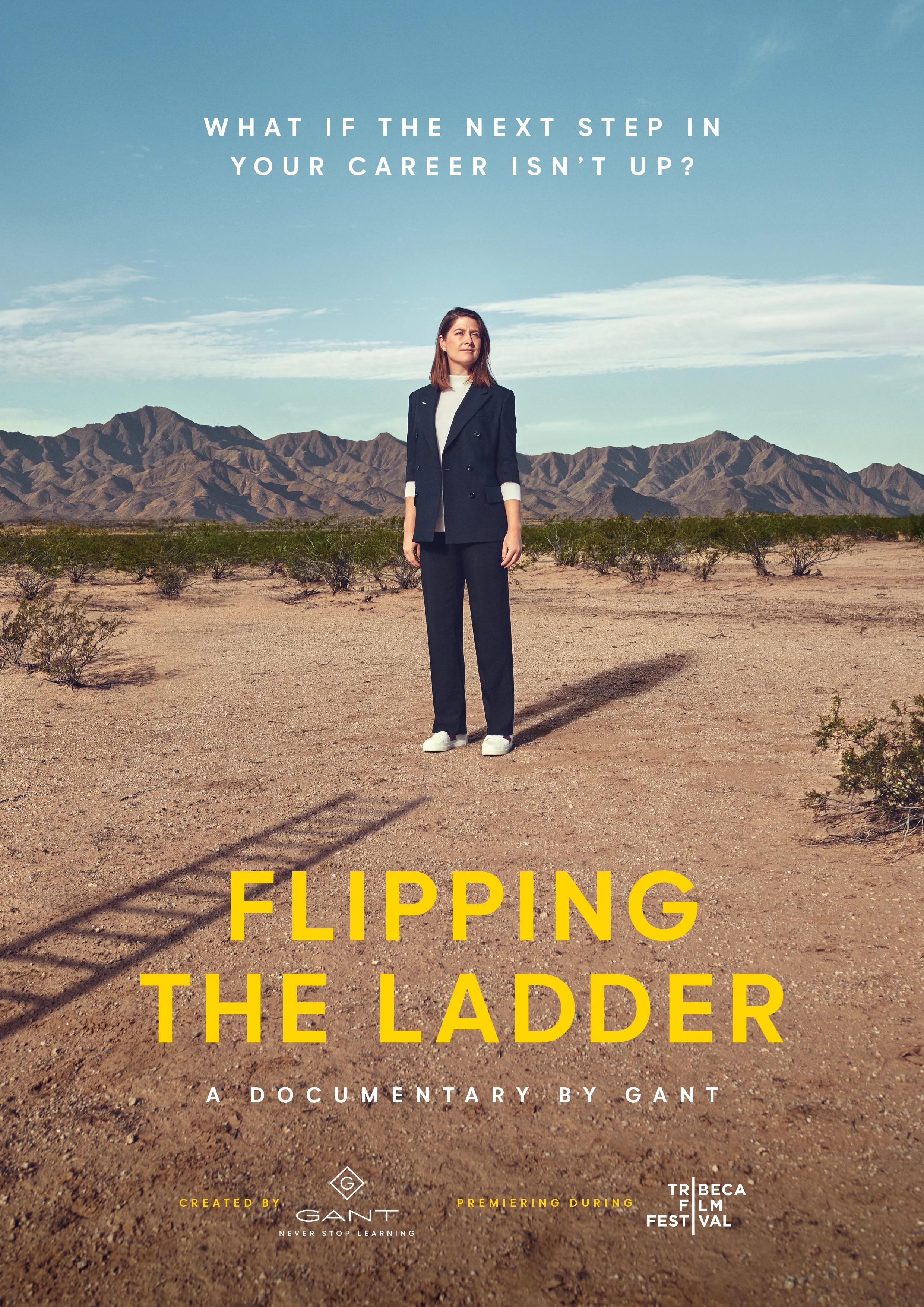 Gant's Flipping the Ladder documentary demonstrates that working professionals no longer necessarily define success by traditional values such as money or status