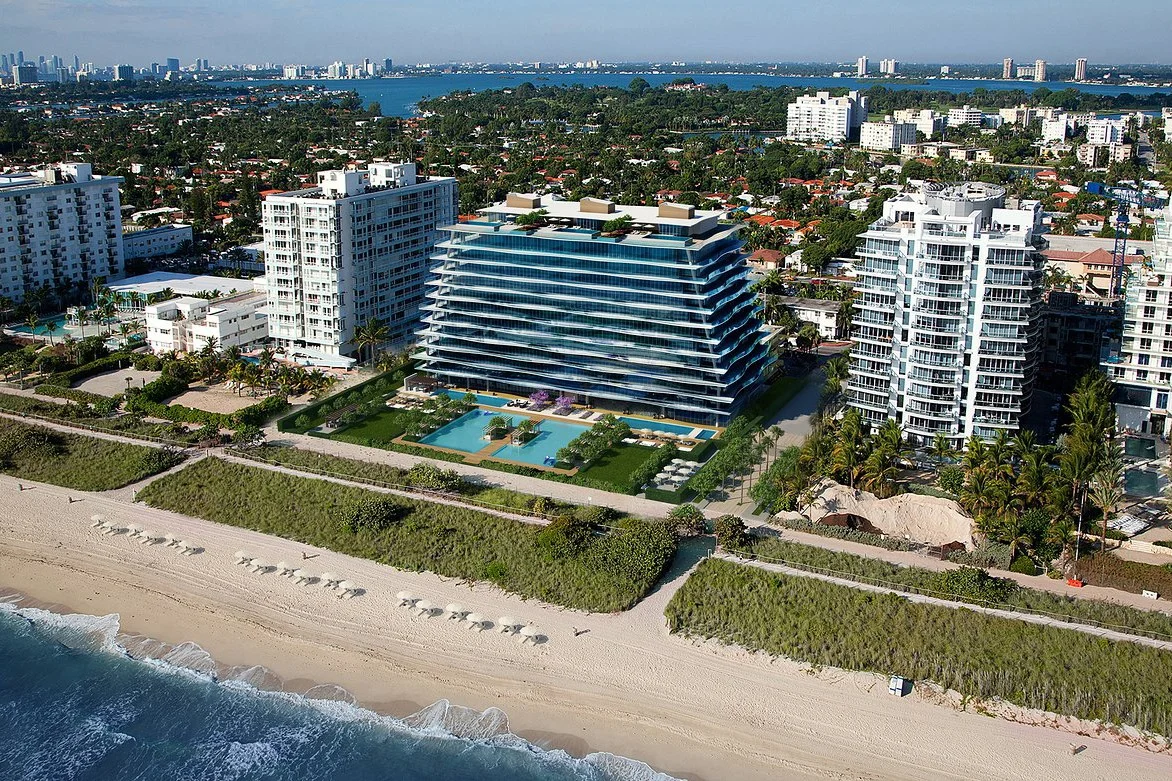 Rendering of the Fendi Château Ocean condominium, Miami