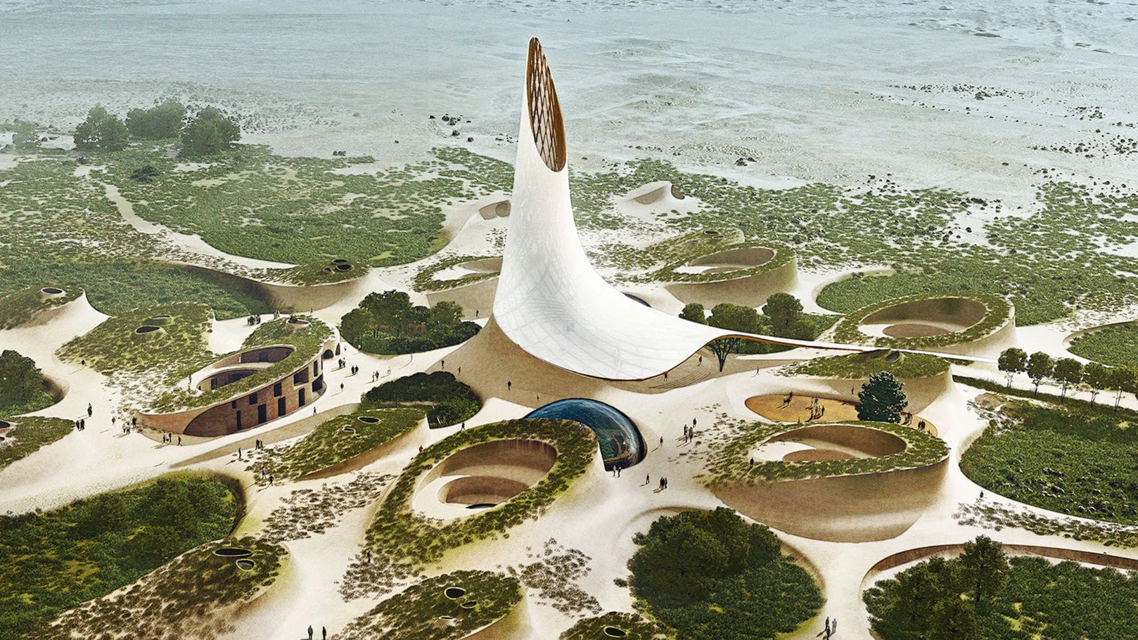 SEED Symbiotic Coevolution is a shortlisted project for The Burning Man Project and Land Art Generator Initiative's (LAGI) Fly Ranch, US