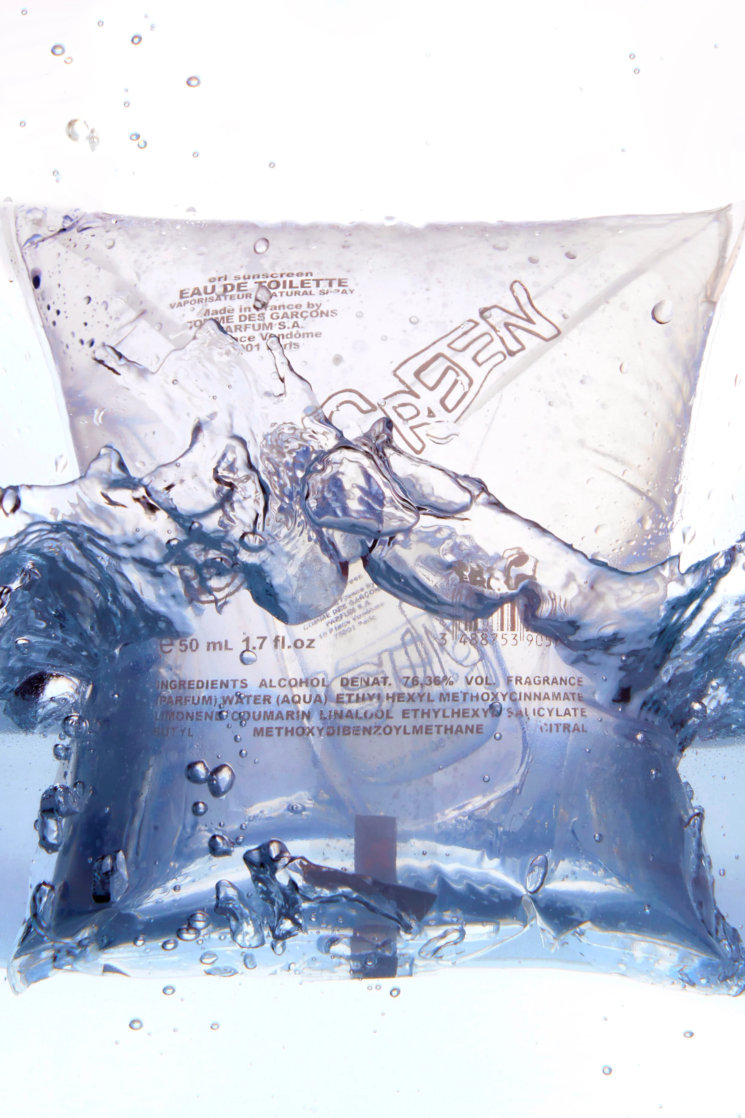 Sunscreen by ERL and Comme des Garçons Parfums