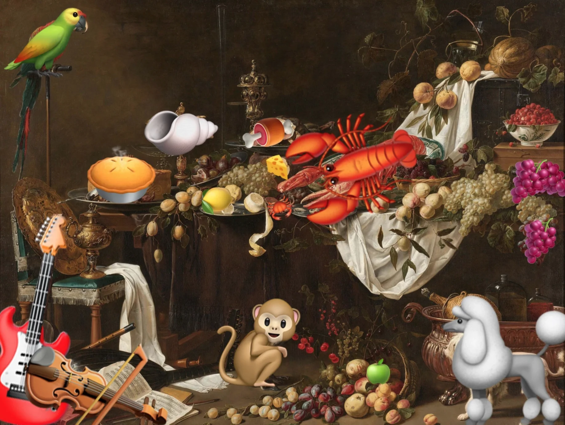 Through the Emoji Looking Glass by Lara Chapman at Design Academy Eindhoven, photography by Ronald Smits