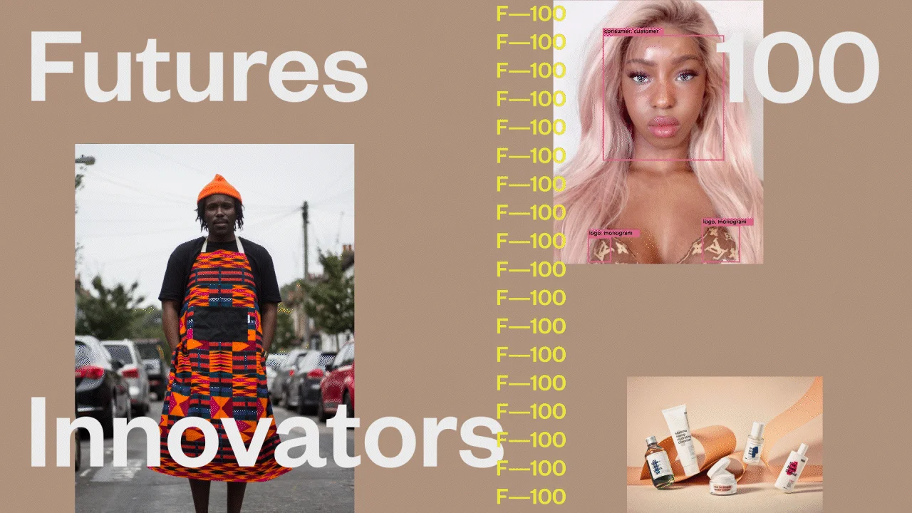 Akwasi Brenya-Mensa by Nnenna Maxine Odumodu, KraveBeauty and Ommy Akhe via Instagram, designed by Sam Davis for The Future Laboratory