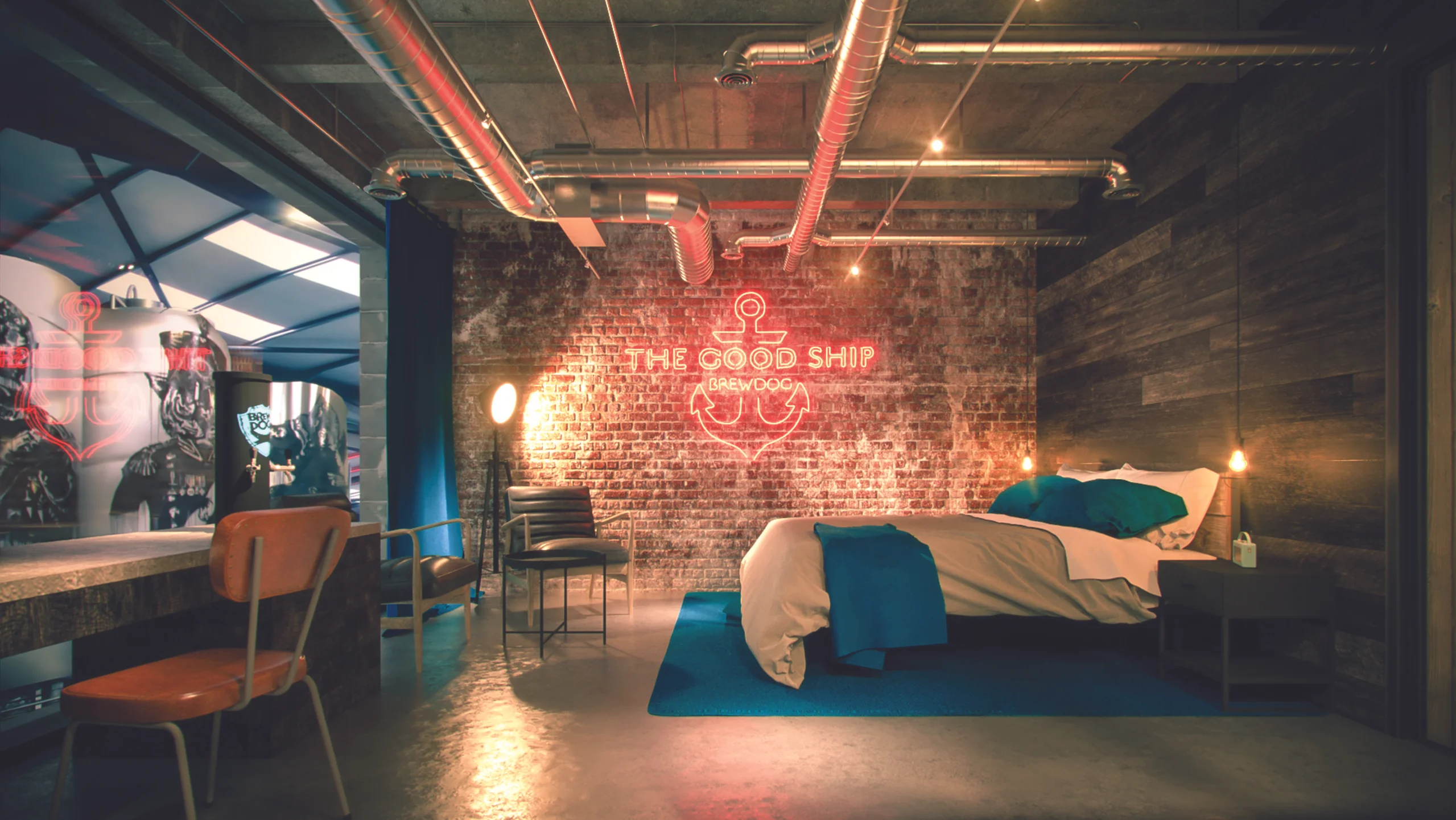 The DogHouse hotel by BrewDog, Scotland