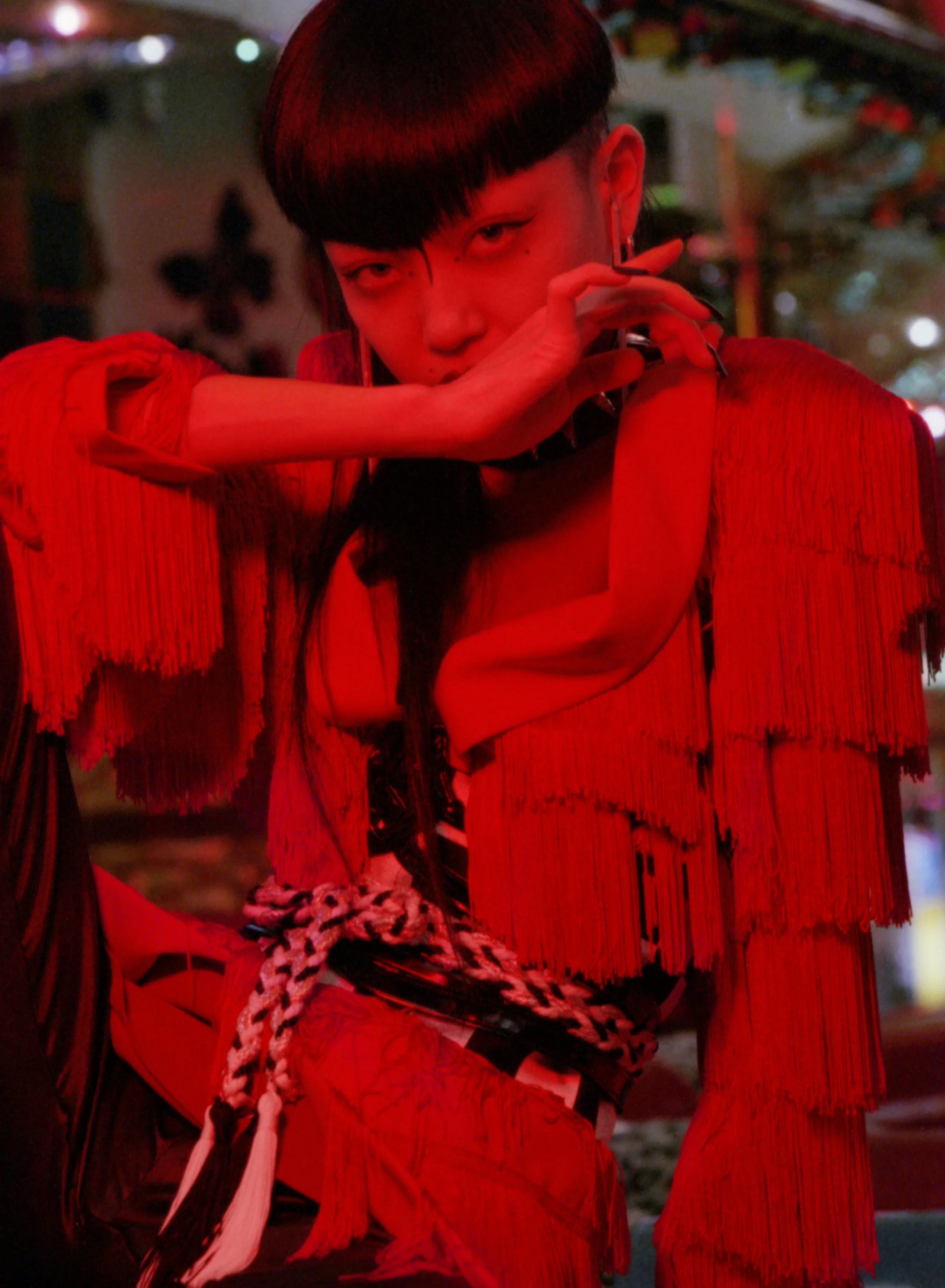 Marie Schuller shoots the adidas by Stella McCartney collection in Japan