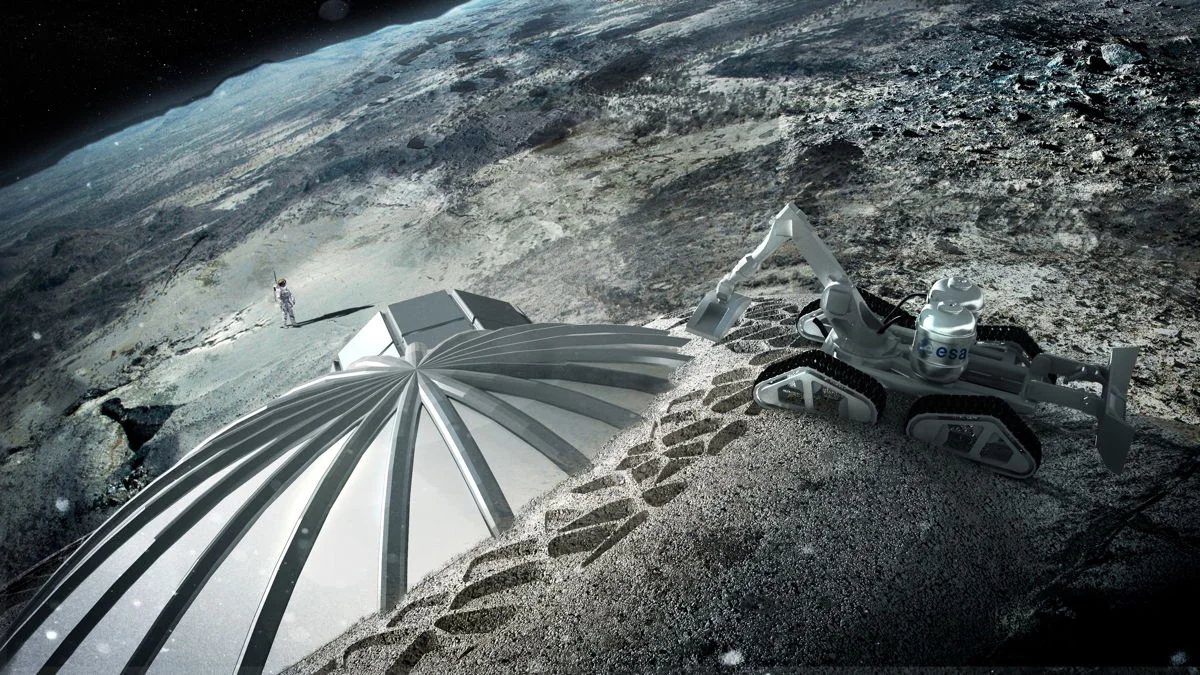 Lunar Base by Foster and Partners