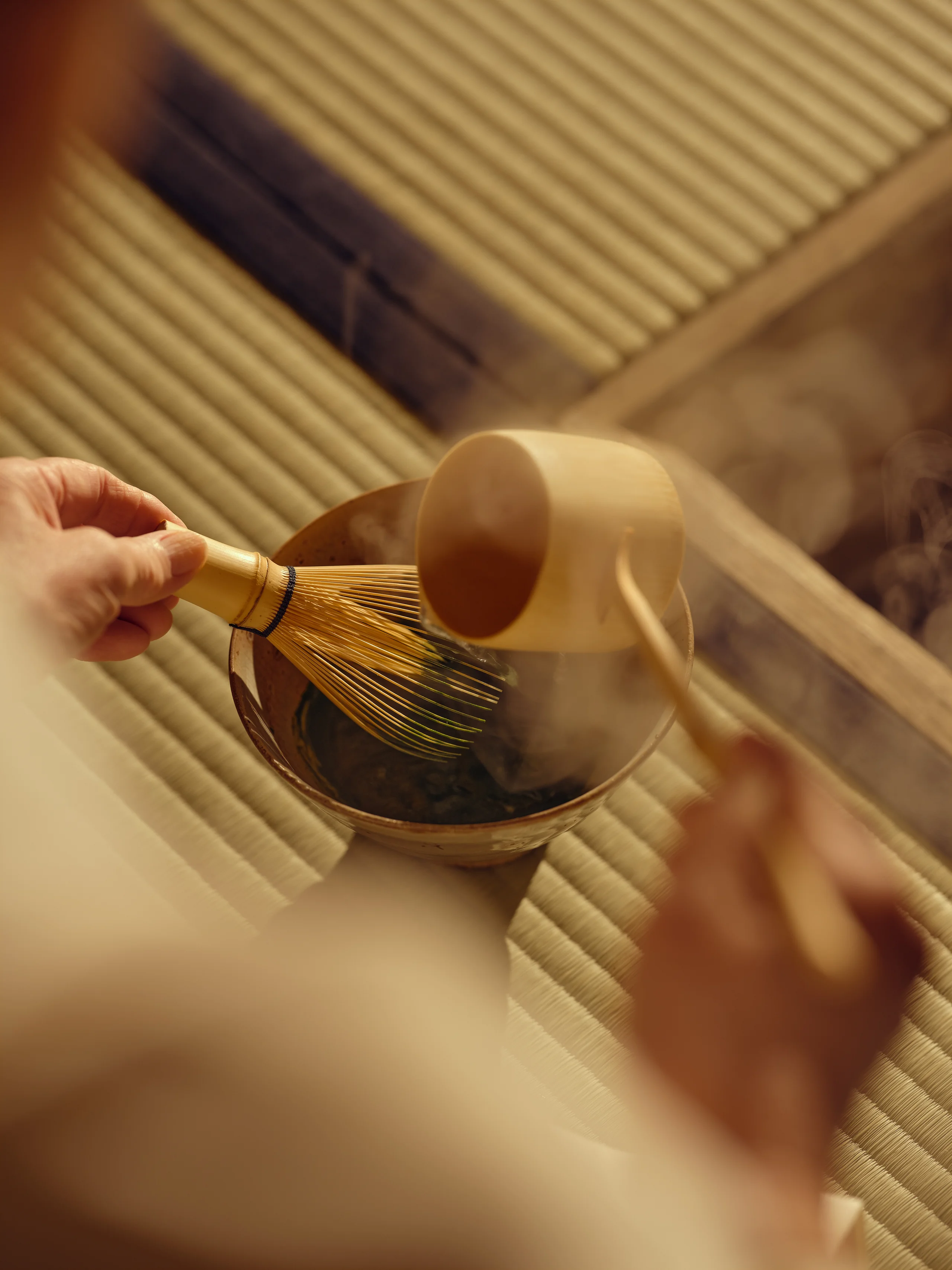 Aman opened the Tea House Senkutsu, a traditional tea house at its Kyoto resort for visitors to experience an authentic tea ceremony, Japan